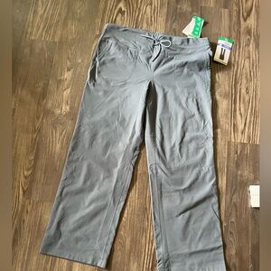 Mondetta Slate Gray High-Rise Straight Leg Pants